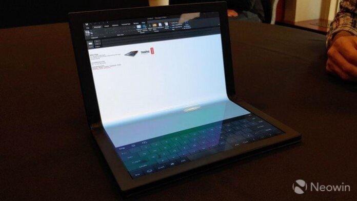 Прототип складного Lenovo Thinkpad X1