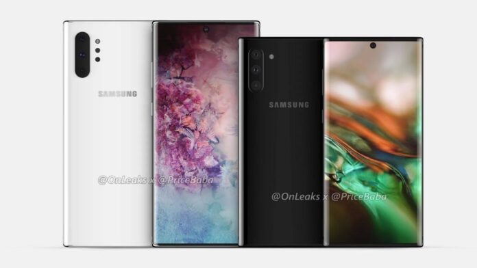 Samsung Galaxy Note 10 Pro и Galaxy Note 10