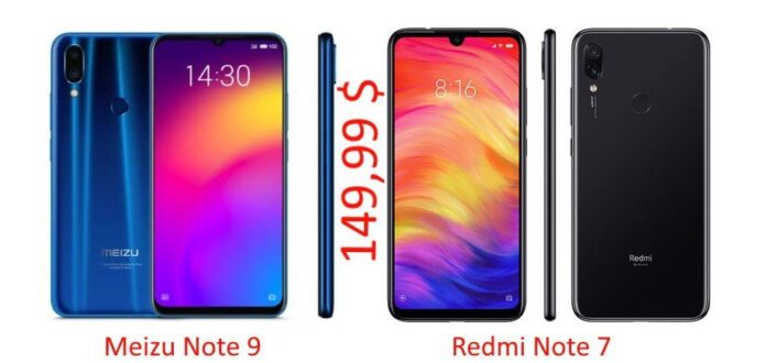 Meziu Note 9 или Redmi Note 7