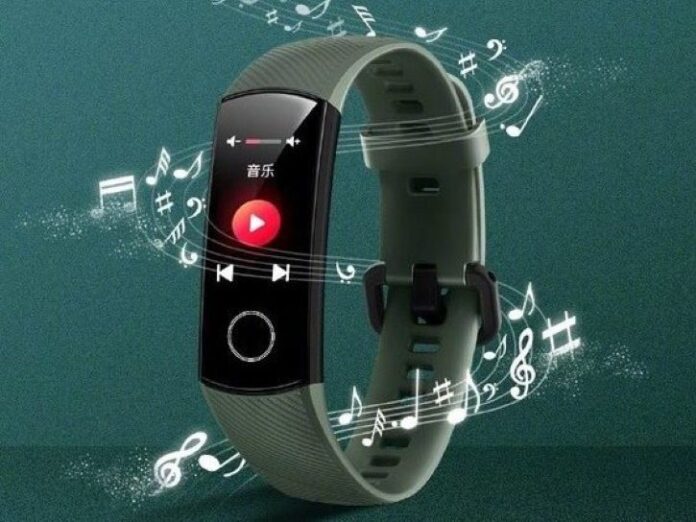 Honor Band 5 получит управление музыкой