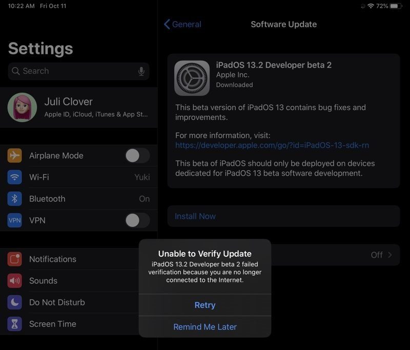 iOS 13.2 Beta 2