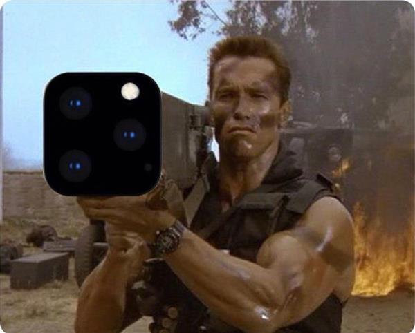 Камера iPhone 11 и Терминатор