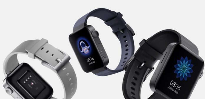 xiaomi mi watch в Европе ожидается релиз в феврале