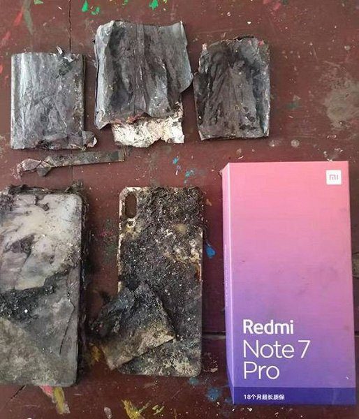 Xiaomi Redmi Note 7 S сгорел по непонятным причинам-2