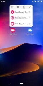 Интерфейс Quick Video Recorder - программа для скрытой записи видео