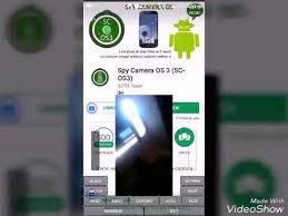 Интерфейс Spy Camera OS - программа для скрытой записи видео