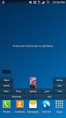 Интерфейс Spy Camera OS - программа для скрытой записи видео