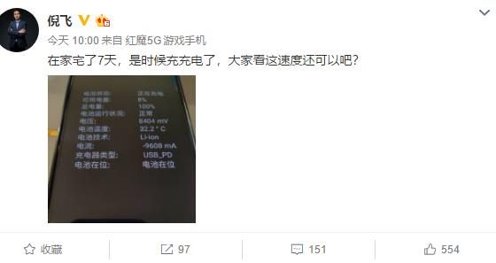 Пост в Weibo