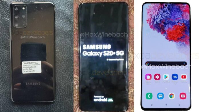 Реальный образец Galaxy S20+ показали на «живых» фото 1
