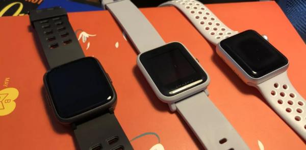 MoreFit ID205 и Amazfit Bip и Apple Watch 3