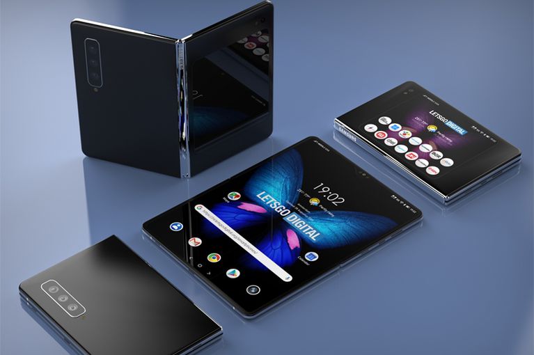 Одно их первых рендерных изображений Galaxy Fold 2 от специалистов 3D-моделирования и дизайна