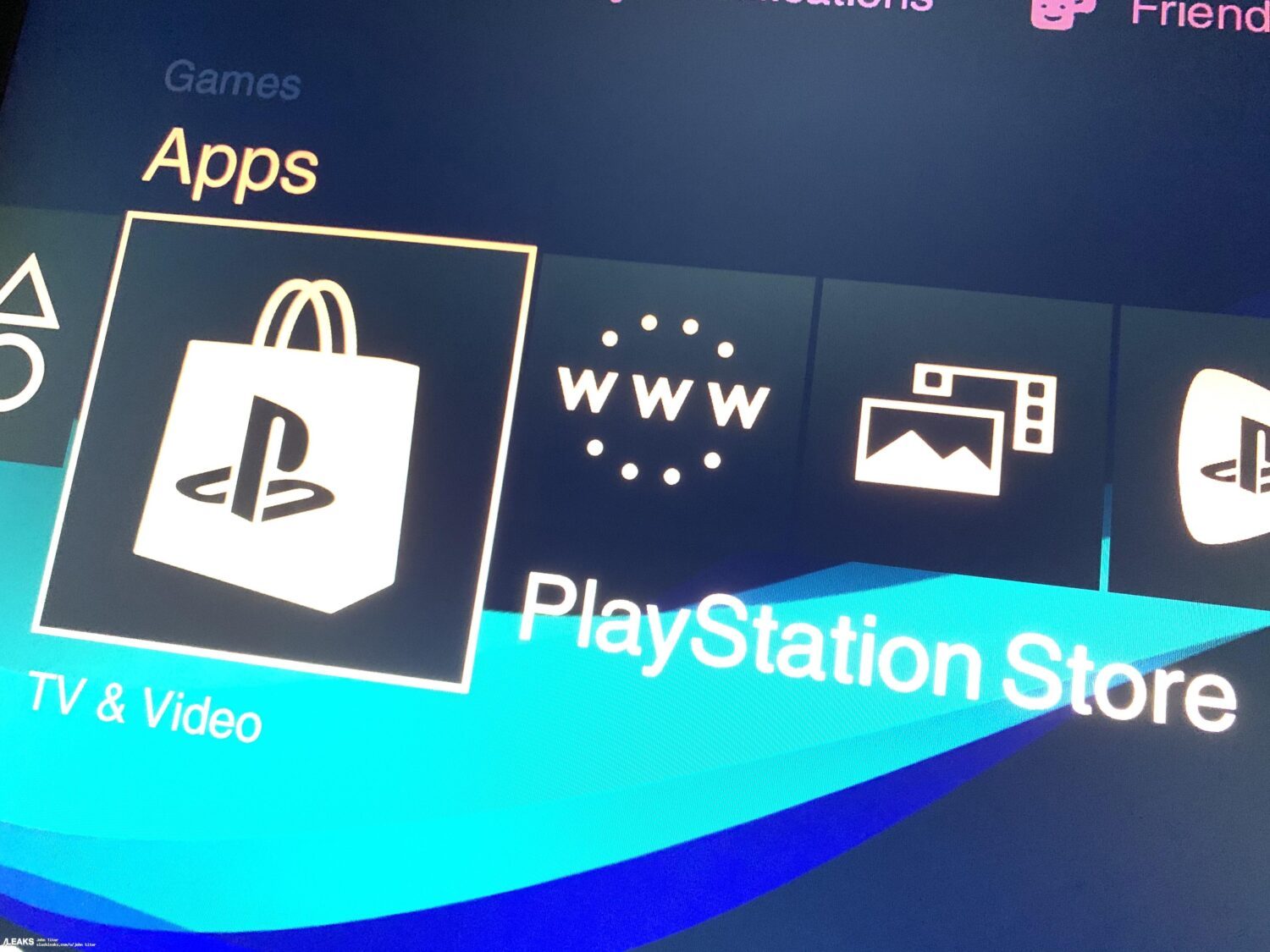 Реальный интерфейс Play Station 5 на «живом» фото