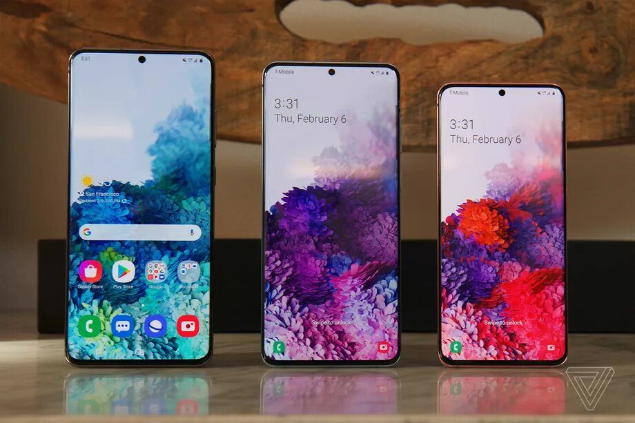 Представили серию Samsung Galaxy-S20