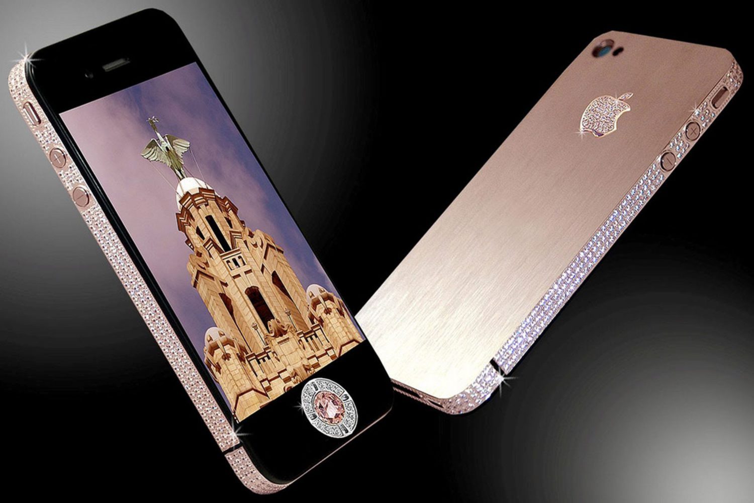 Diamond Rose iPhone 4