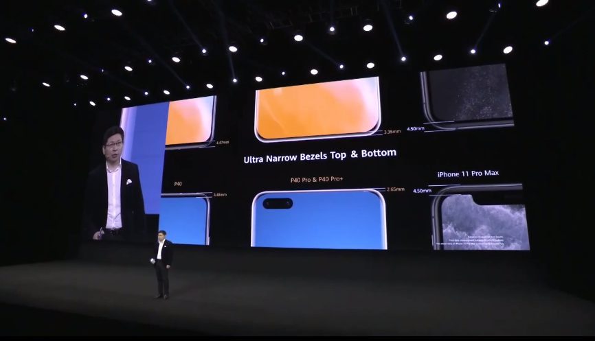 Презентация серии Huawei P40