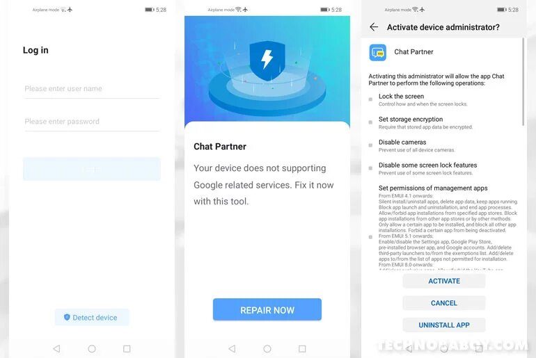 Как установить на Huawei Google Play Store