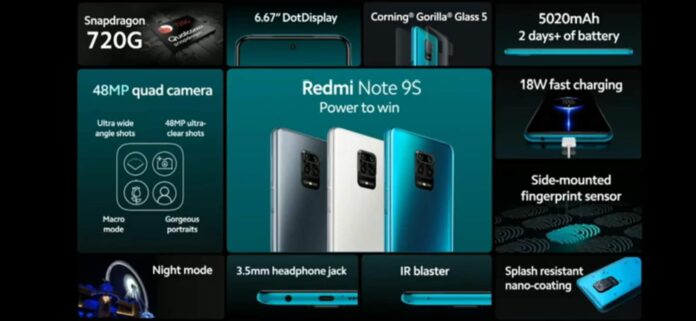 Redmi Note 9s