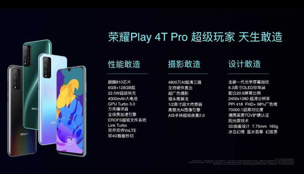 Honor Play 4T Pro