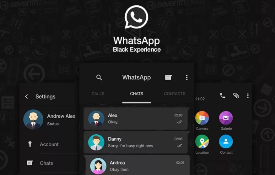 Как включить в WhatsApp темную тему
