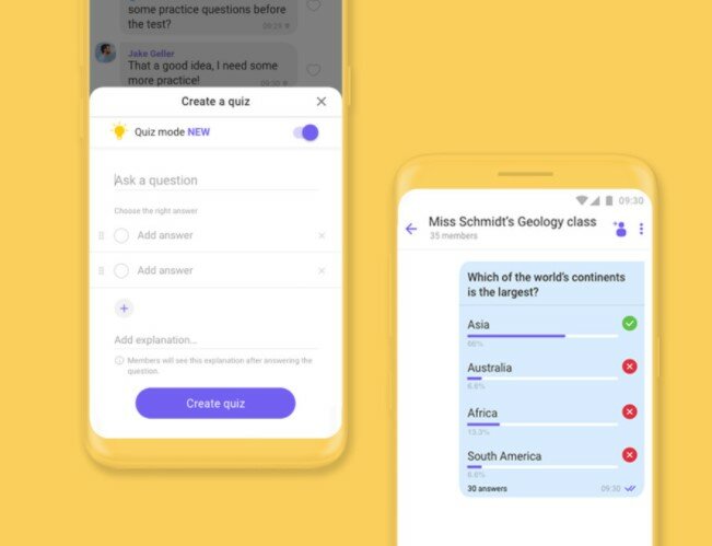 Viber внедряет полезную функцию для дистанционного обучения