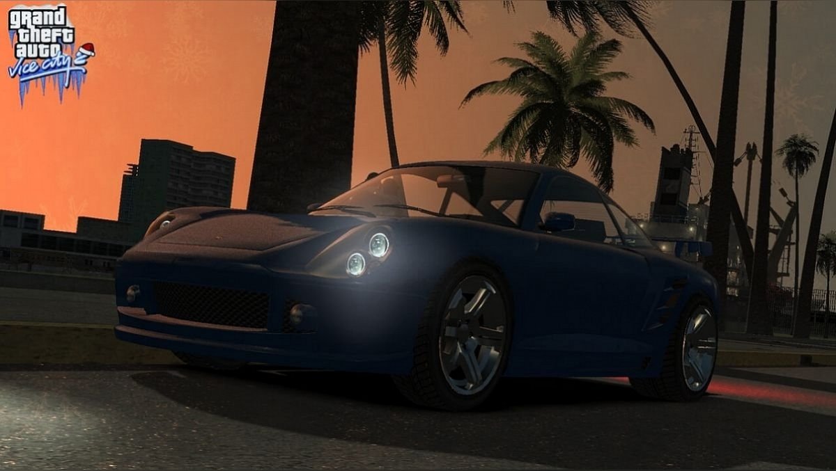 Скриншоты Vice City на движке GTA 5