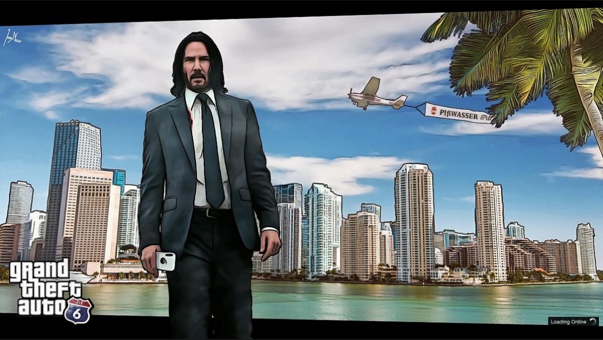 Прототипами для персонажей GTA 6 могут стать Киану Ривз, Дэниэл Рэдклифф и Джонни Паттинсон
