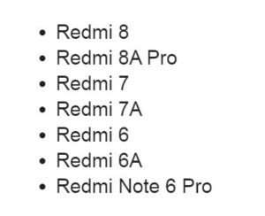 Xiaomi может не отправить MIUI 12 на семь бюджетников
