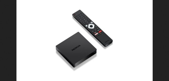 Nokia выпустила недорогую 4К-приставку Streaming Box 8000 под управлением Android TV 10