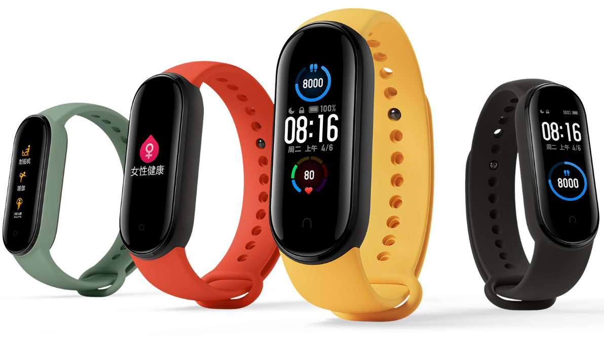Фитнес-браслет Mi Band 6 впечатлит фанатов новой возможностью - На изображении фитнес-браслет Xiaomi Mi Band 5