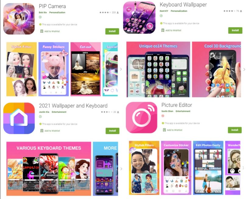 В Google Play обнаружена группа ворующих деньги приложений с более чем 700 тысячами загрузок