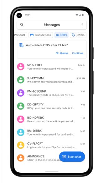 Приложение Google Messages пополнилось новой функцией