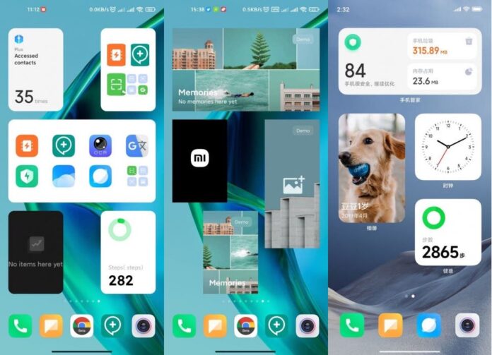 Новые виджеты в MIUI
