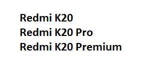Redmi K20