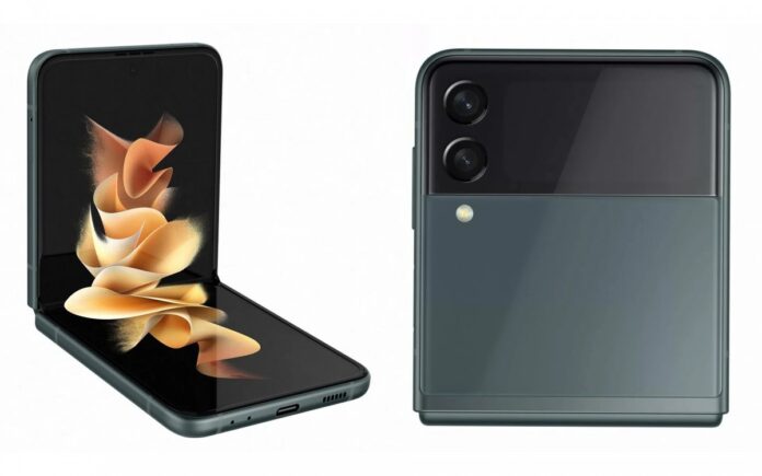 Рендеринг Samsung Galaxy Z Flip3
