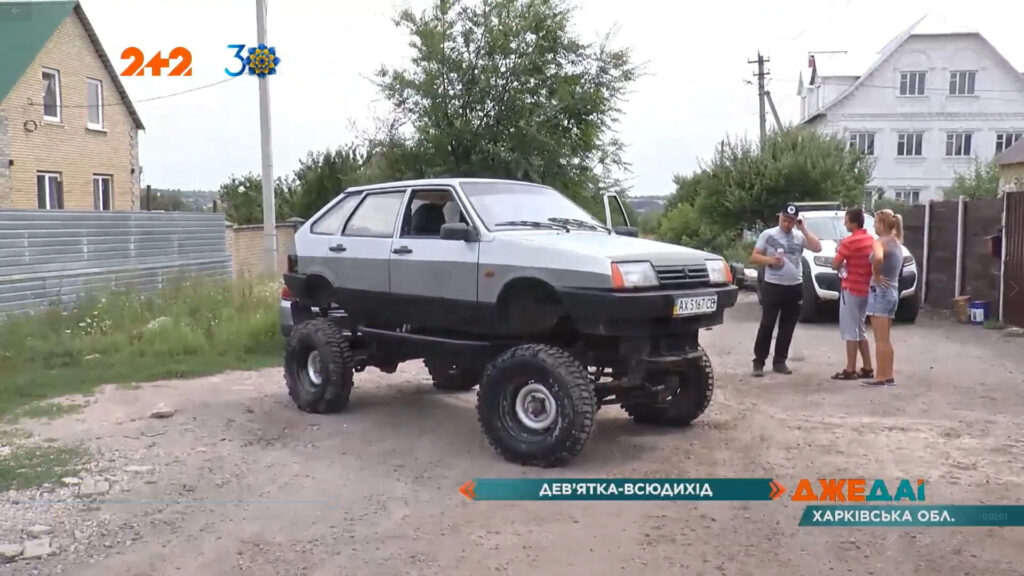 Вездеход на с кузовом ВАЗ