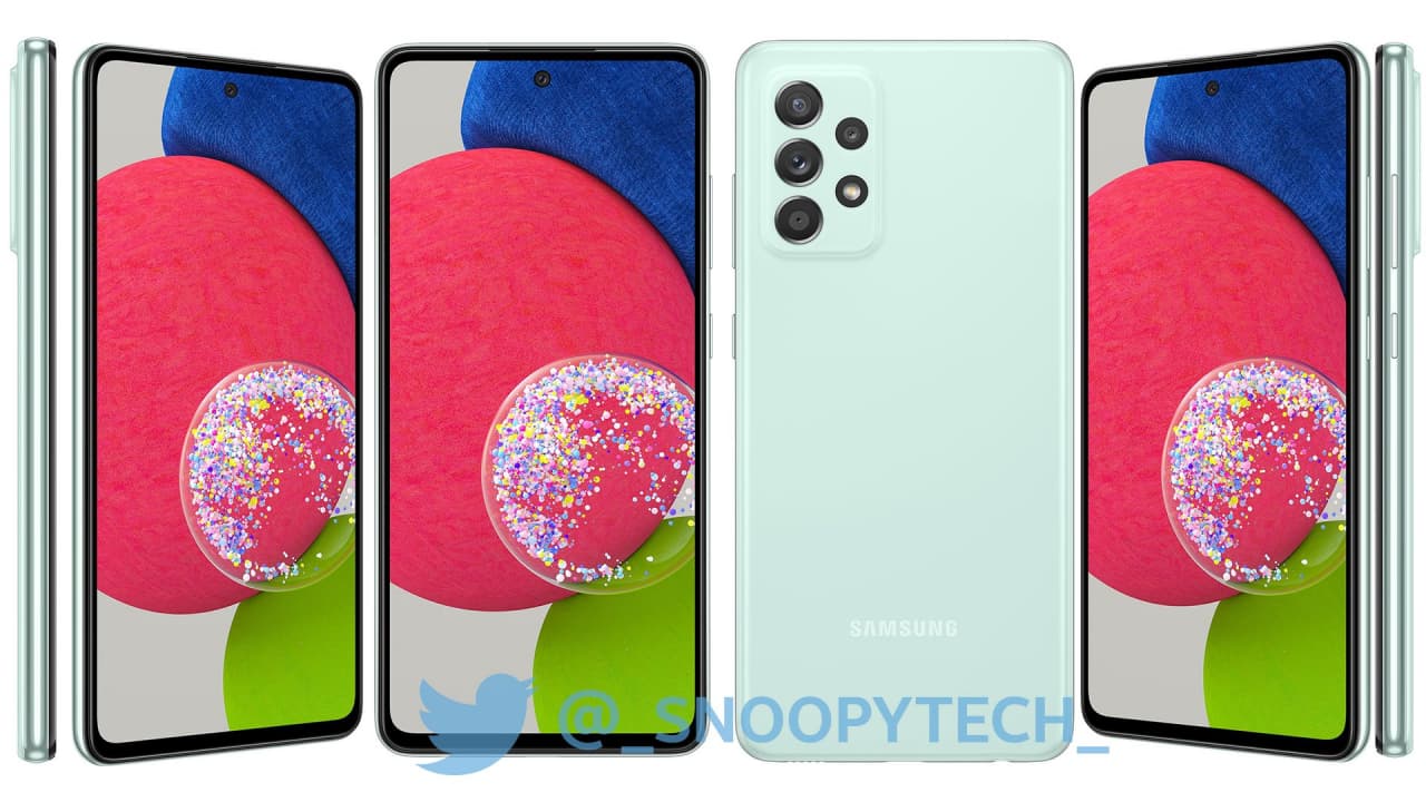 Первые фото самого мощного «середняка» Samsung и ориентировочная цена новейшего Galaxy A52s для Европы