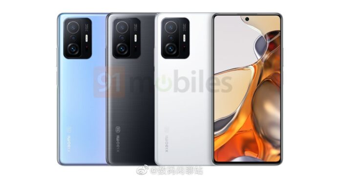 Разоблачены официальные изображения Mi 11T