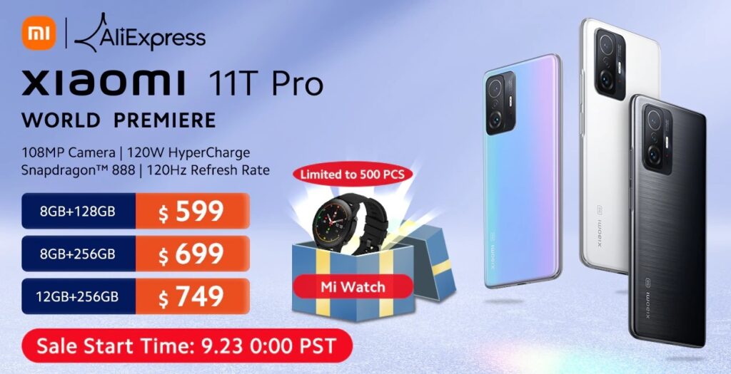 Xiaomi 11T Pro