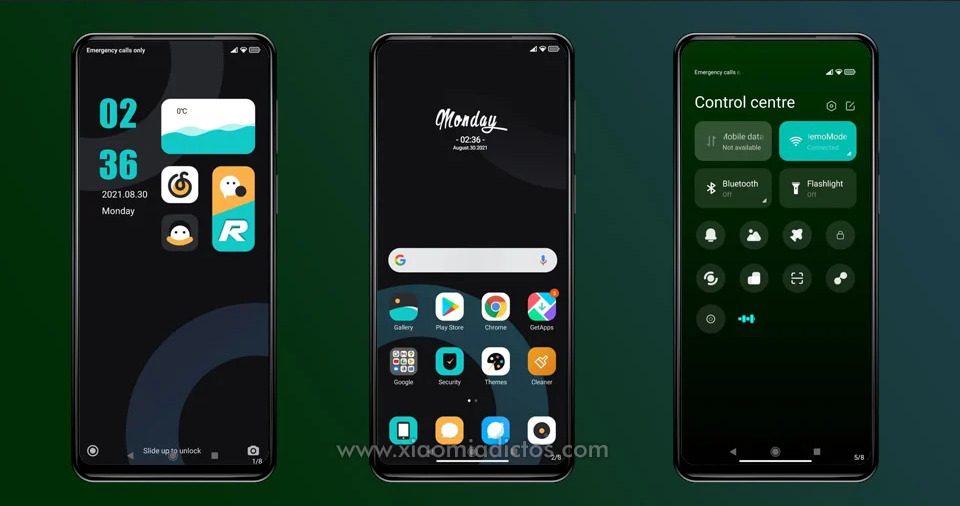 Пять радикальных и не очень тем для MIUI с хищниками, пиратами и романтическим закатами 