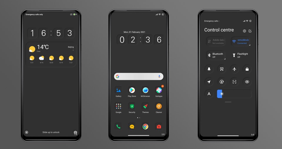Тема Today Black