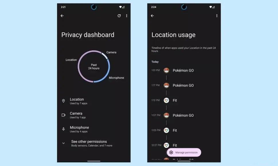 Privacy Dashboard