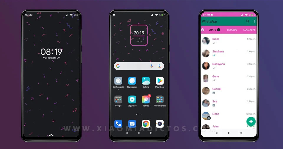 Эти темы MIUI уникализируют WhatsApp на смартфонах экосистемы Xiaomi