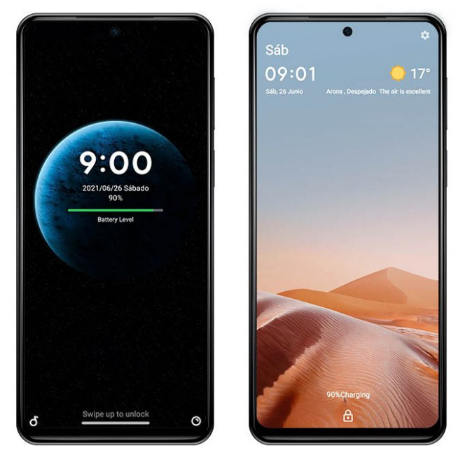 ТОП-5 экранов блокировки из MIUI Themes