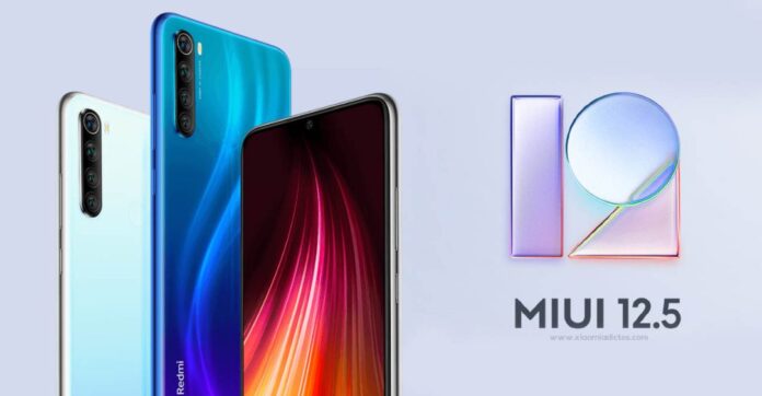 MIUI 12.5 для Redmi Note 8