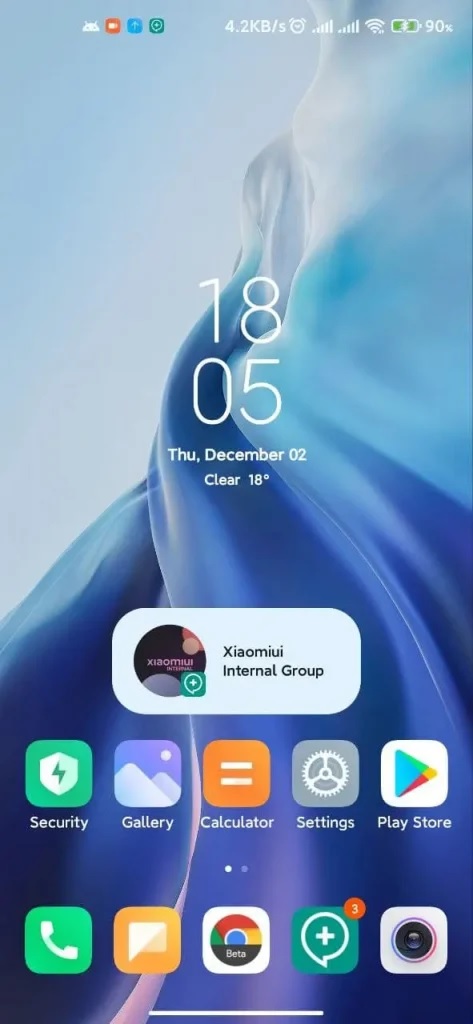 MIUI 12.5 Android 12