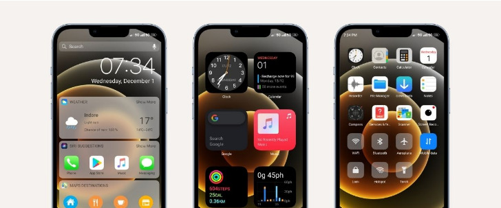 Эта тема позволит превратить смартфоны Redmi и Xiaomi в iPhone 13 Mini