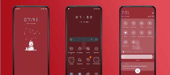 Пять рождественско-новогодних тем для персонализации Xiaomi/Redmi/POCO