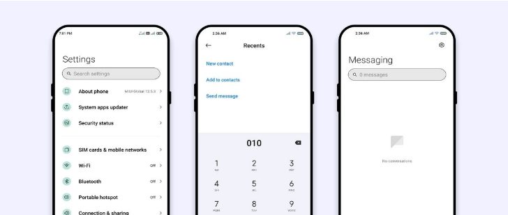 «Чисто элегантная» тема MIUI с тремя отличными стилями блокировки экрана