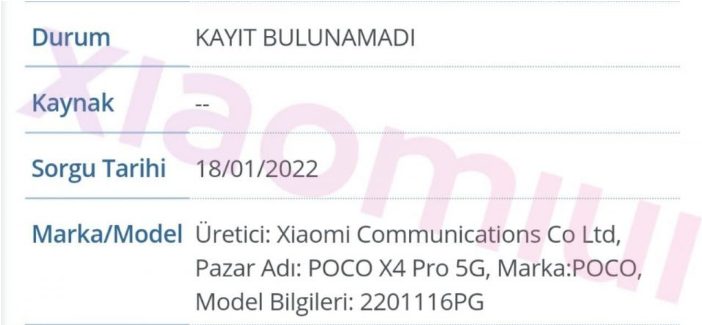 POCO X4 Pro готов к дебюту на мировом рынке