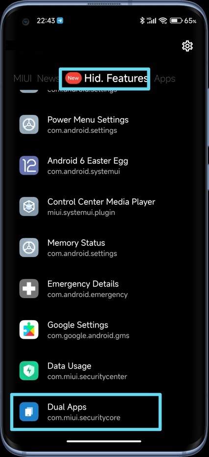 Xiaomi Dual Apps